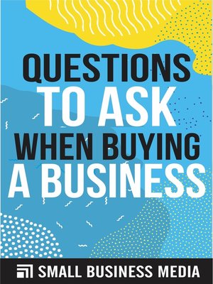cover image of Questions to Ask When Buying a Business